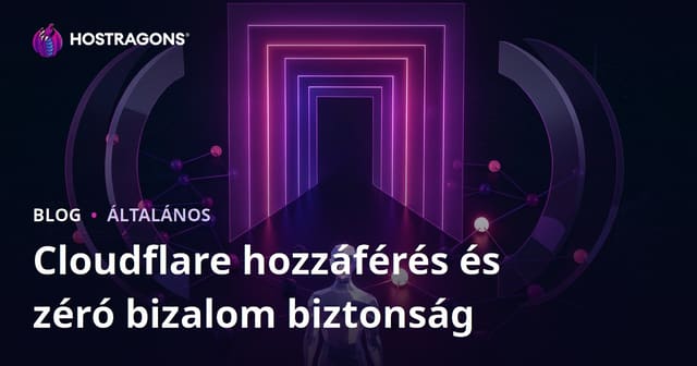 Cloudflare hozzáférés és zéró bizalom biztonság