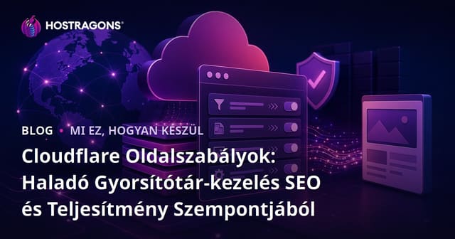 Cloudflare Oldalszabályok: Haladó Gyorsítótár-kezelés SEO és Teljesítmény Szempontjából