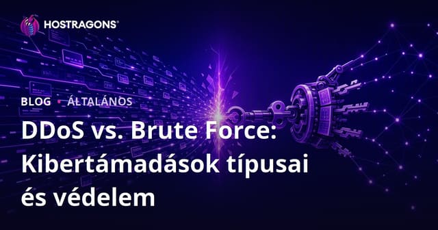 DDoS vs. Brute Force: Kibertámadások típusai és védelem