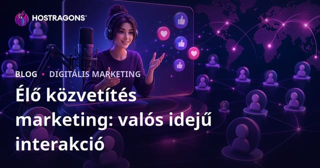 Élő közvetítés marketing: valós idejű interakció
