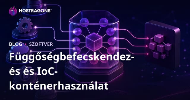 Függőségbefecskendezés és IoC-konténerhasználat