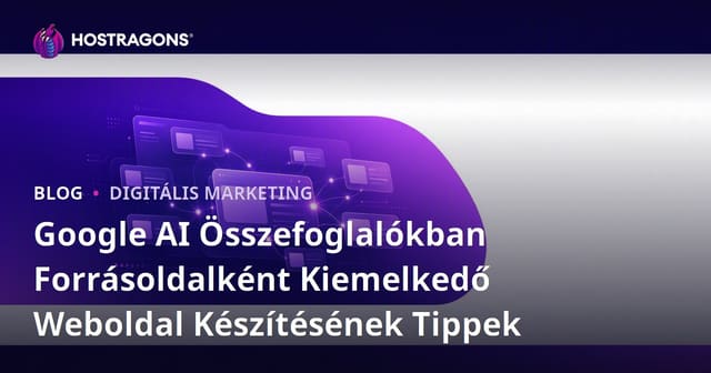 Google AI Összefoglalókban Forrásoldalként Kiemelkedő Weboldal Készítésének Tippek