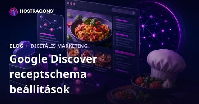 Google Discover-optimalizált séma beállítások mikro ételreceptekkel foglalkozó weboldalaknak