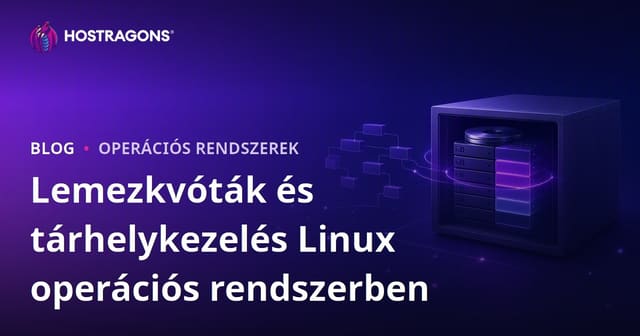 Lemezkvóták és tárhelykezelés Linux operációs rendszerben