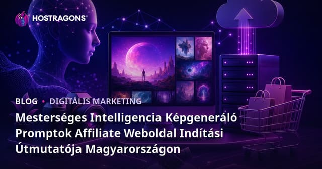 Mesterséges Intelligencia Képgeneráló Promptok Affiliate Weboldal Indítási Útmutatója Magyarországon