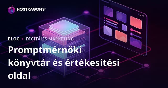 Mesterséges Intelligencia Prompt Könyvtár és Értékesítő Weboldal Indítása Magyarországon