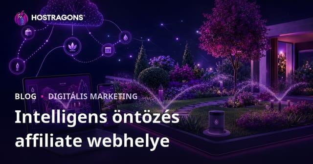 Okos öntözőrendszerek és kertautomatizálás – hatékony partnerprogram 2026-ra
