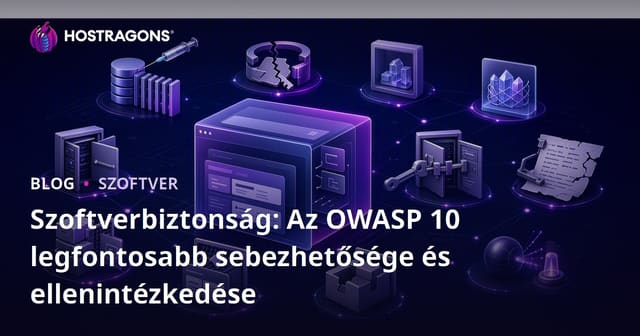 Szoftverbiztonság: Az OWASP 10 legfontosabb sebezhetősége és ellenintézkedése