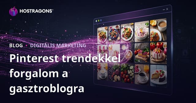 Pinterest trendekkel több milliós látogatottság egy angol nyelvű gasztroblogon