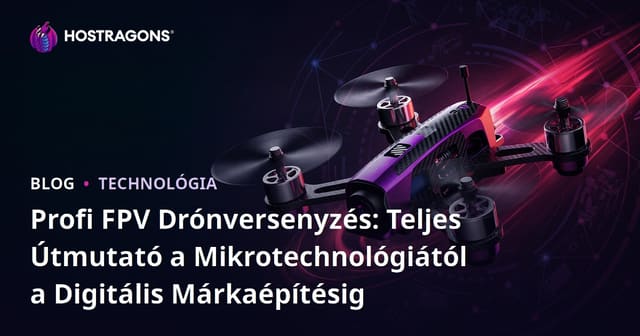 Profi FPV Drónversenyzés: Teljes Útmutató a Mikrotechnológiától a Digitális Márkaépítésig