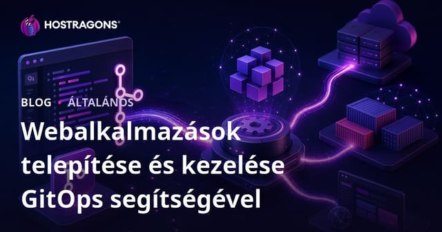 Webalkalmazások telepítése és kezelése GitOps segítségével