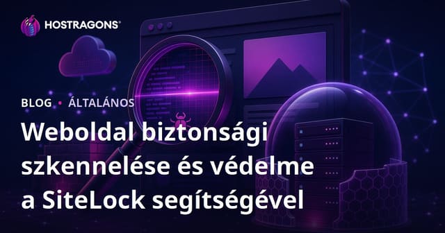 Webhely biztonsági vizsgálat és védelem a SiteLock-kal