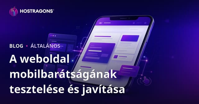 A weboldal mobilbarátságának tesztelése és javítása