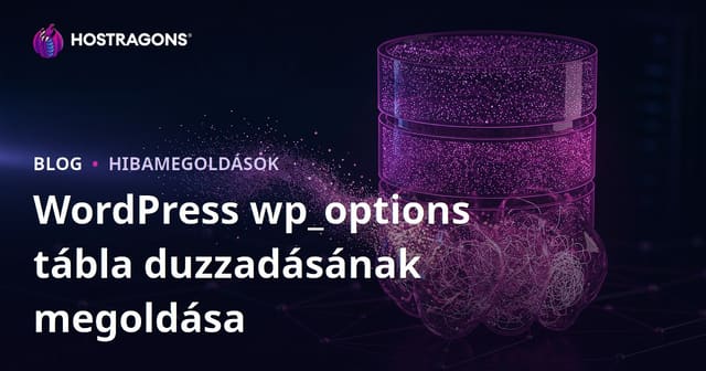 WordPress wp_options tábla túlméreteződés: Lassító rejtett adatok biztonságos törlése