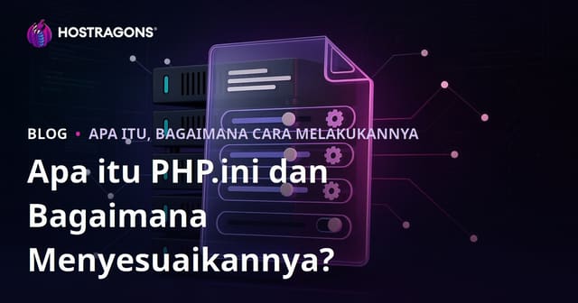 Apa itu PHP.ini dan Bagaimana Menyesuaikannya?