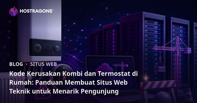 Kode Kerusakan Kombi dan Termostat di Rumah: Panduan Membuat Situs Web Teknik untuk Menarik Pengunjung