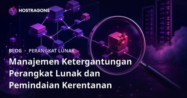 Manajemen Ketergantungan Perangkat Lunak dan Pemindaian Kerentanan