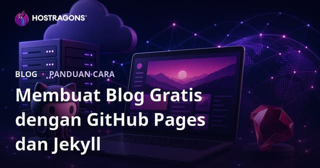 Membangun Blog Gratis dan Tanpa Biaya dengan GitHub Pages dan Jekyll