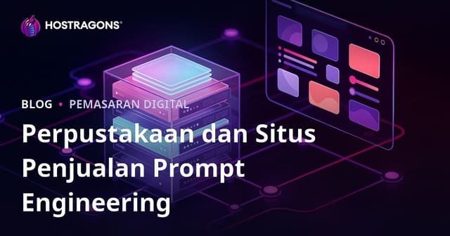Membangun Perpustakaan dan Situs Penjualan Teknik Prompt Kecerdasan Buatan