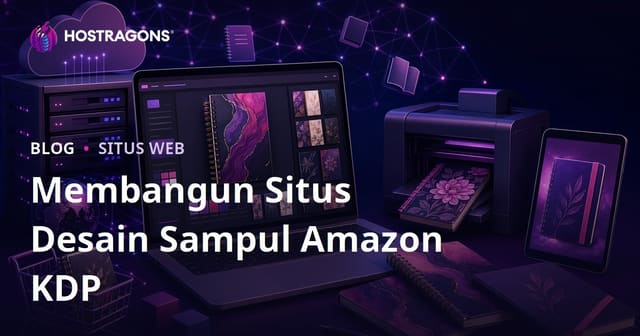 Membangun Situs Desain Sampul Buku dan Agenda untuk Amazon KDP