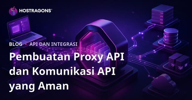 Pembuatan Proxy API dan Komunikasi API yang Aman