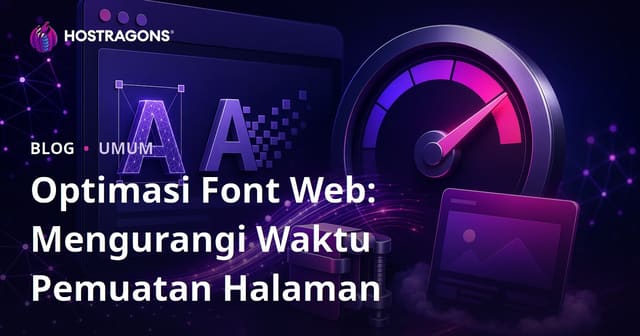 Optimasi Font Web: Mengurangi Waktu Muat Halaman