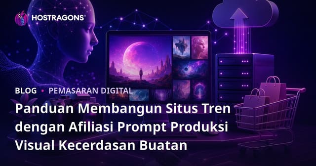 Panduan Membangun Situs Tren dengan Afiliasi Prompt Produksi Visual Kecerdasan Buatan