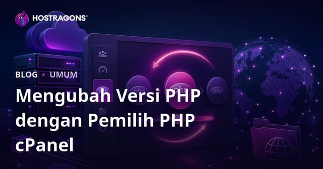 Mengubah Versi PHP dengan Pemilih PHP cPanel