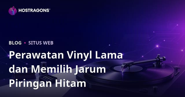 Perawatan Vinyl Lama dan Memilih Jarum Piringan Hitam