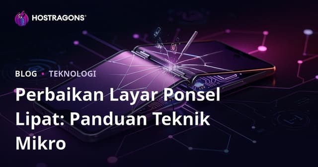 Perbaikan Layar Ponsel Lipat: Panduan Teknik Mikro