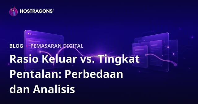 Rasio Keluar vs. Tingkat Pentalan: Perbedaan dan Analisis