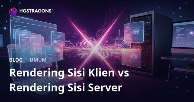 Rendering Sisi Klien vs Rendering Sisi Server