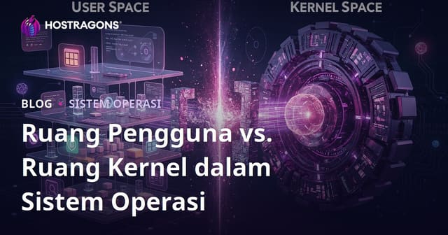 Ruang Pengguna vs. Ruang Kernel dalam Sistem Operasi
