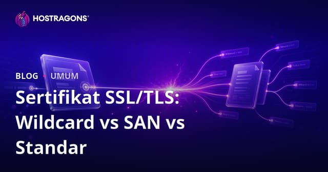 Sertifikat SSL/TLS: Wildcard vs SAN vs Standar