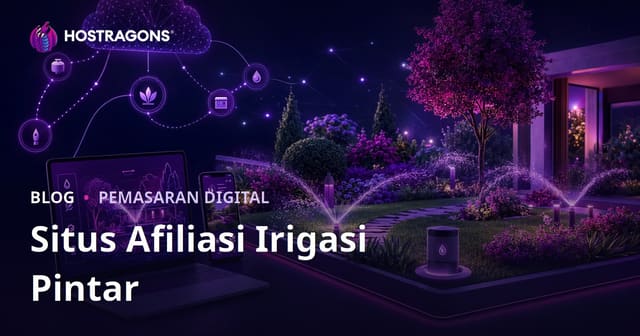 Situs Afiliasi untuk Sistem Irigasi Cerdas dan Otomasi Kebun