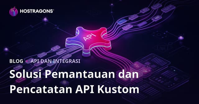 Solusi Pemantauan dan Pencatatan API Kustom