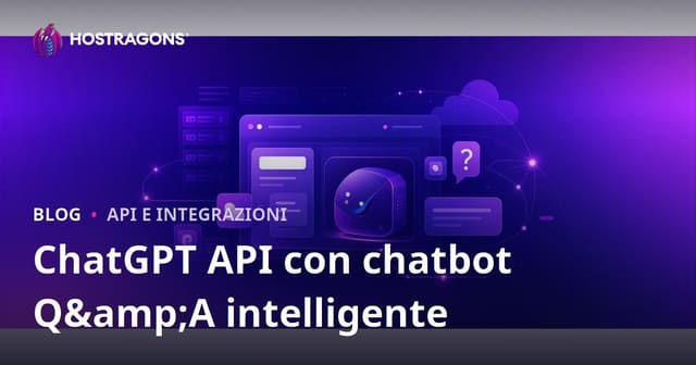 Come aggiungere un bot di domande-risposte intelligente personalizzato al tuo sito con ChatGPT API