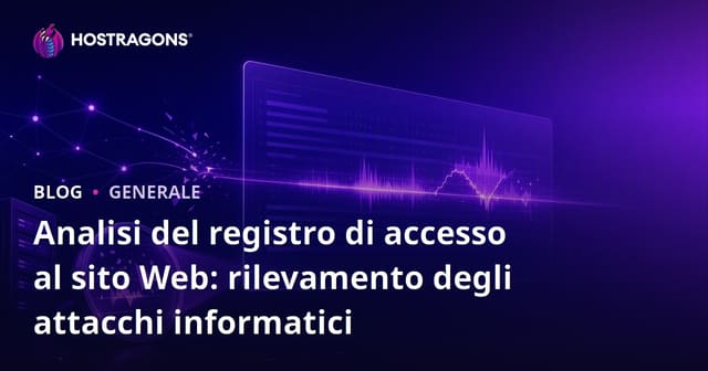 Analisi del registro di accesso al sito Web: rilevamento degli attacchi informatici