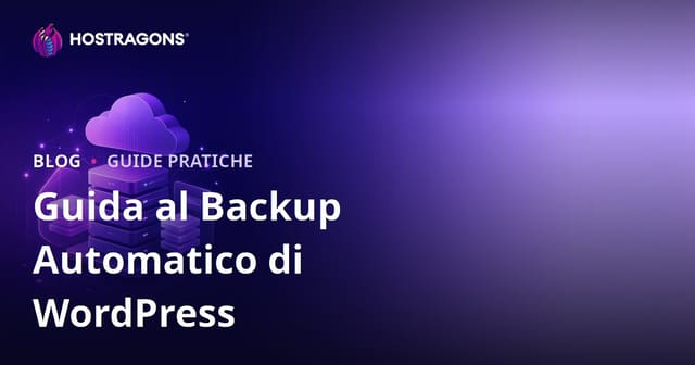 Backup automatico WordPress: plugin affidabili e integrazione cloud