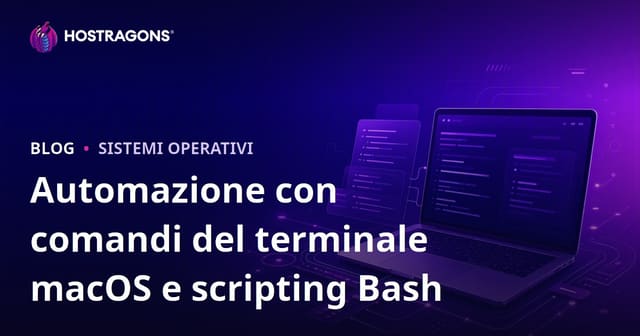 Automazione con comandi del terminale macOS e scripting Bash