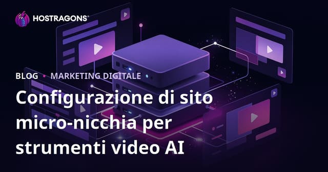 Come Creare un Sito di Risorse Micro-Nicchia per Strumenti Video di Intelligenza Artificiale (CapCut, Runway)
