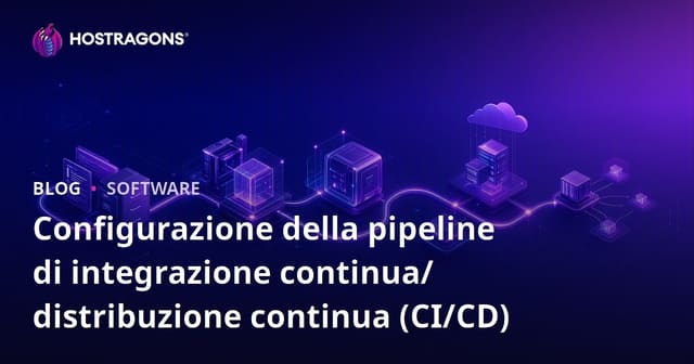 Configurazione della pipeline di integrazione continua/distribuzione continua (CI/CD)