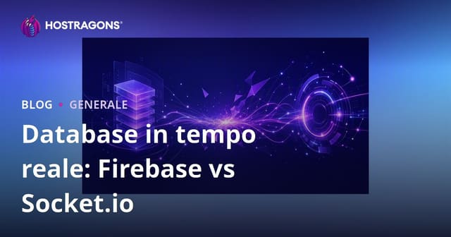 Database in tempo reale: Firebase vs Socket.io