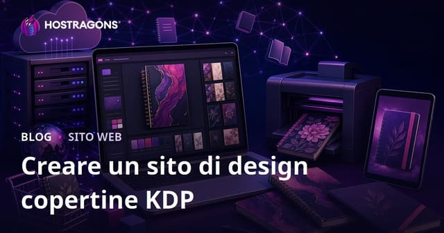 Come creare un sito per la vendita di copertine di quaderni e agende per Amazon KDP