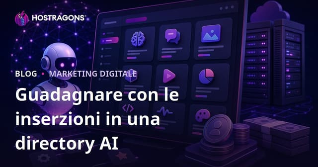 Directory di strumenti AI: Come creare un sito e guadagnare con le liste a pagamento