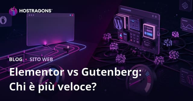 Elementor vs Gutenberg: quale page builder rallenta di più un sito WordPress?