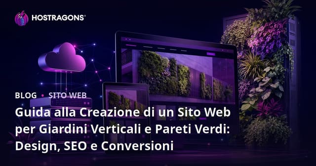Guida alla Creazione di un Sito Web per Giardini Verticali e Pareti Verdi: Design, SEO e Conversioni