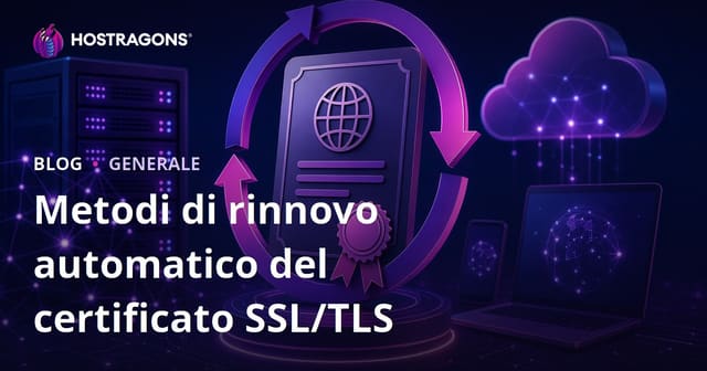 Metodi di rinnovo automatico del certificato SSL/TLS