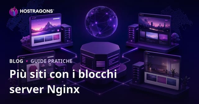 Gestire più siti web con Nginx Server Blocks (Virtual Hosts): guida completa