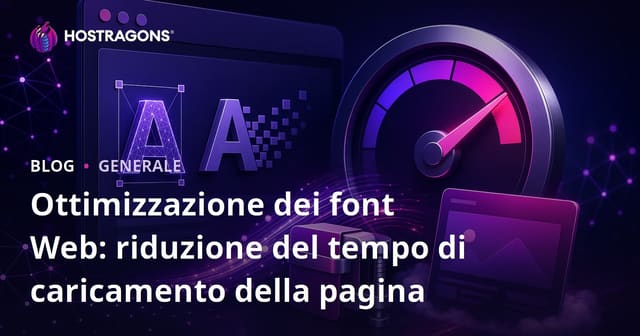 Ottimizzazione dei font Web: riduzione del tempo di caricamento della pagina